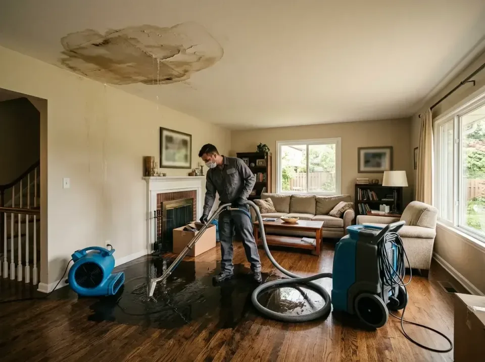 attic-pipe-burst-ceiling-drip-008 — frequently asked questions, Water Damage Restoration & Carpet Care in Grosse Pointe Farm…